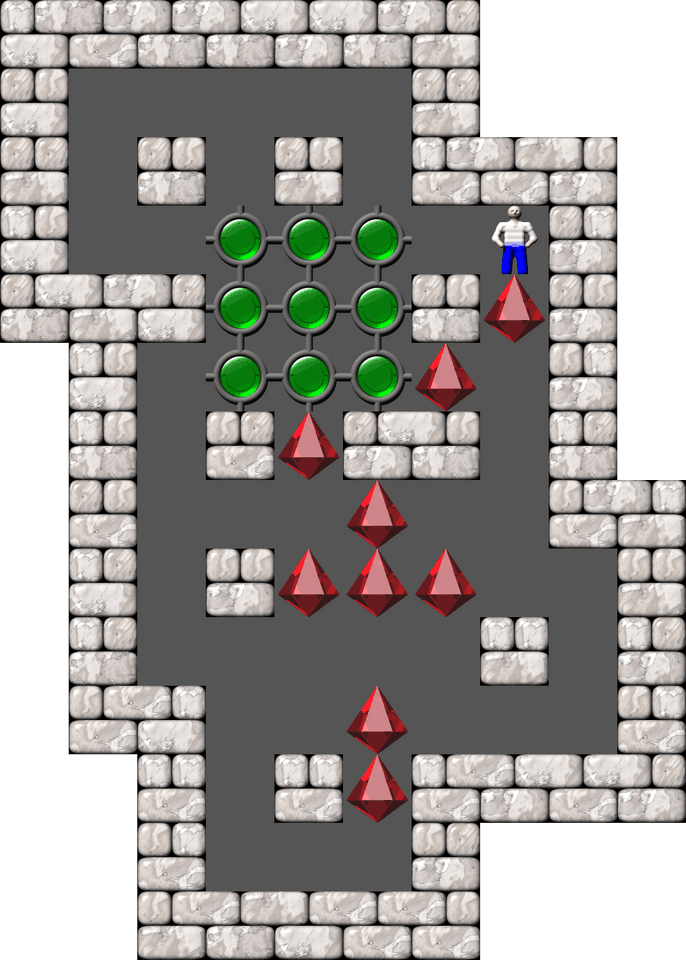 Sokoban Kevin 21 level 45